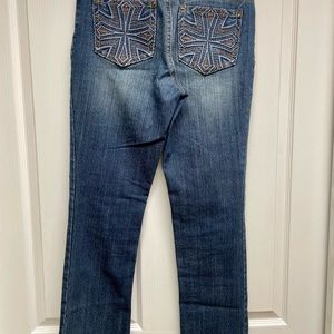 Code Bleu Marielle slim straight leg jeans